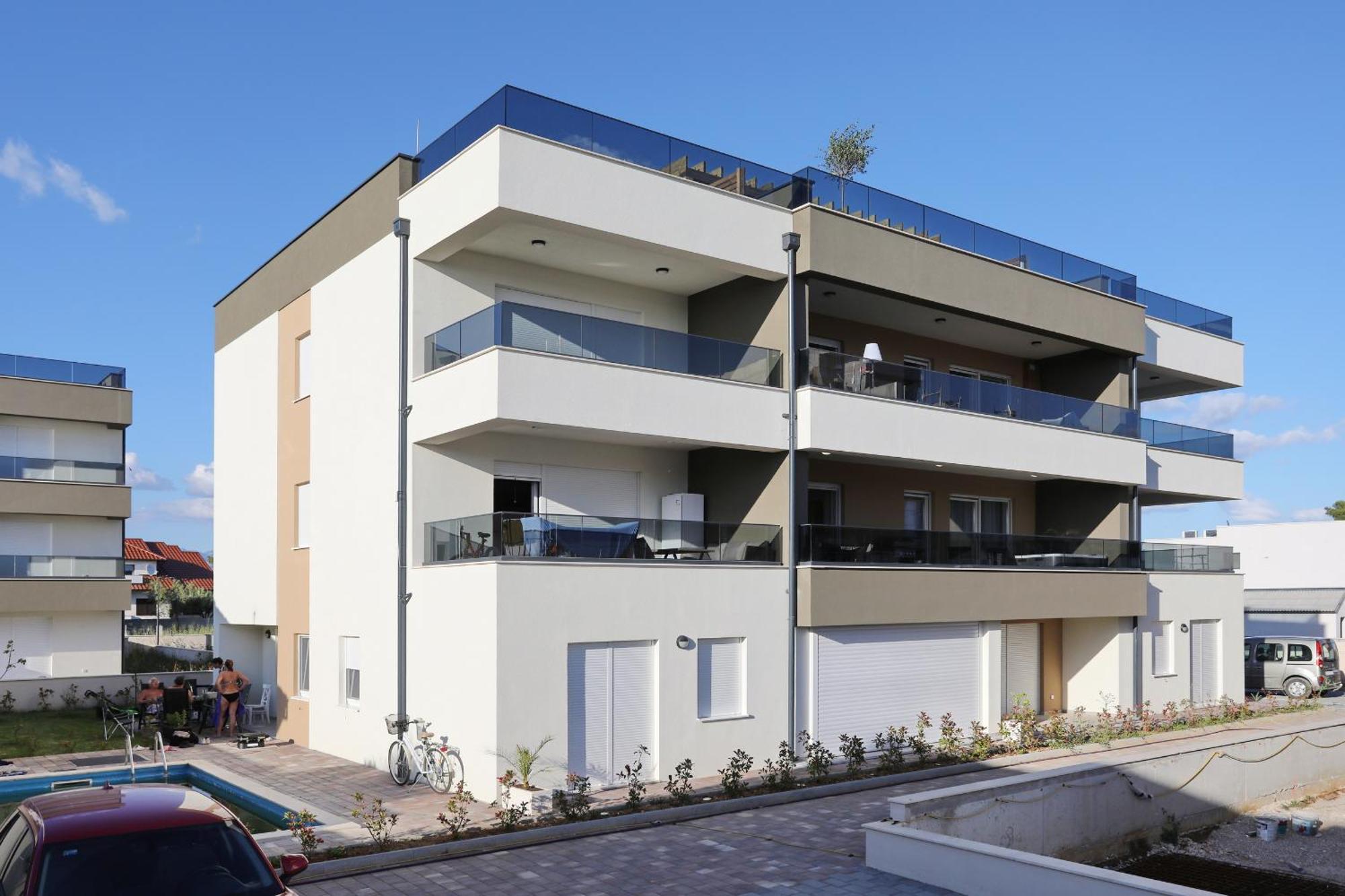 Apartment Relex With Pool & Jacuzzi Privlaka  Exterior photo