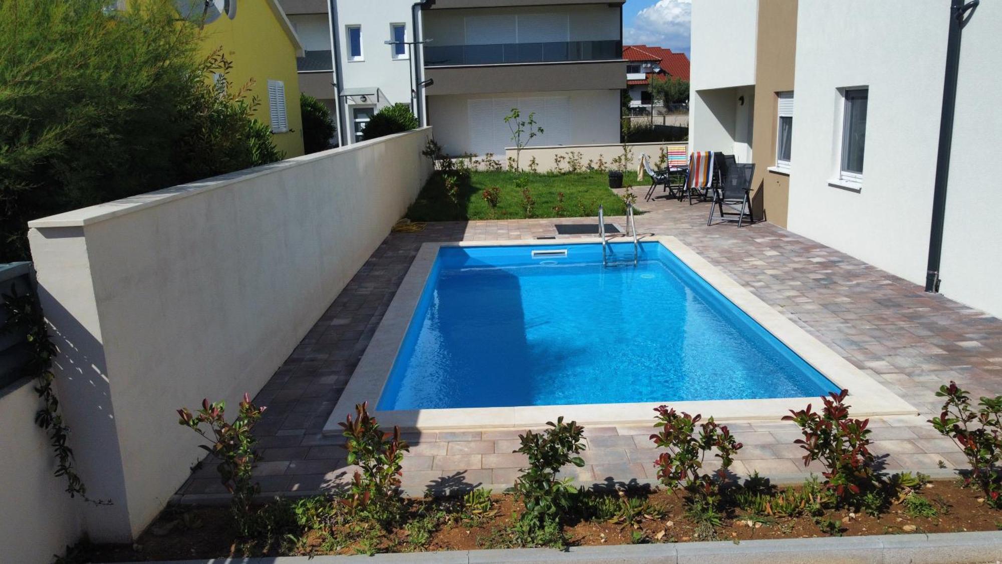 Apartment Relex With Pool & Jacuzzi Privlaka  Exterior photo